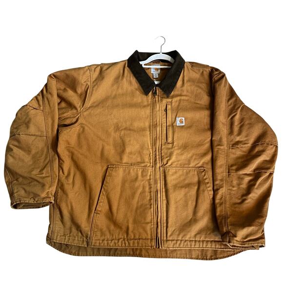 Carhartt Full Swing Jacket Fleece Lined Men’s Size 2XL 103370 Chore Coat Work - Picture 2 of 12